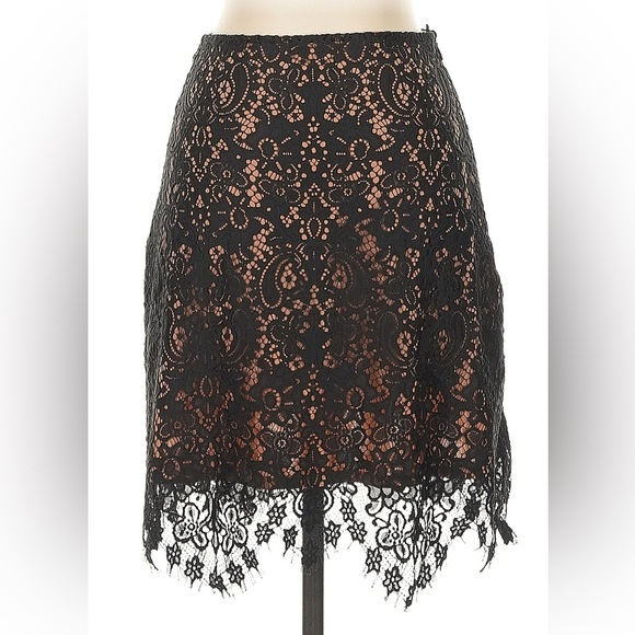 For Love And Lemons Dresses & Skirts - For Love and Lemons Elegant Black Lace Skirt- Small